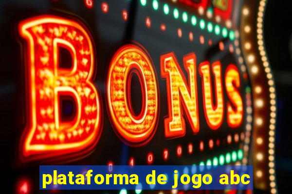 plataforma de jogo abc